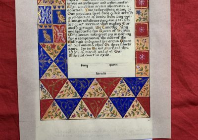 THL Ceindrech verch Elidir: Backlog All ink All Day Calligraphy